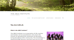 Desktop Screenshot of ableinstitute.com